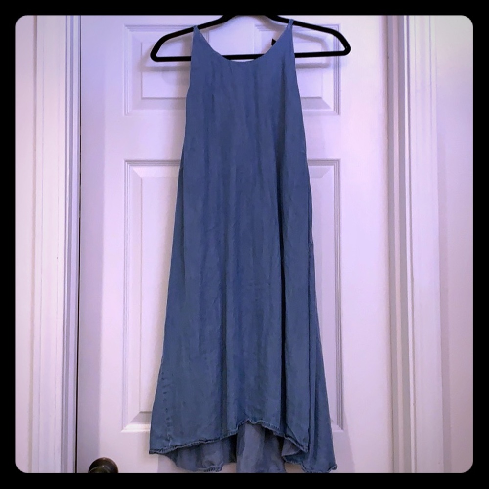 Denim spring dress large